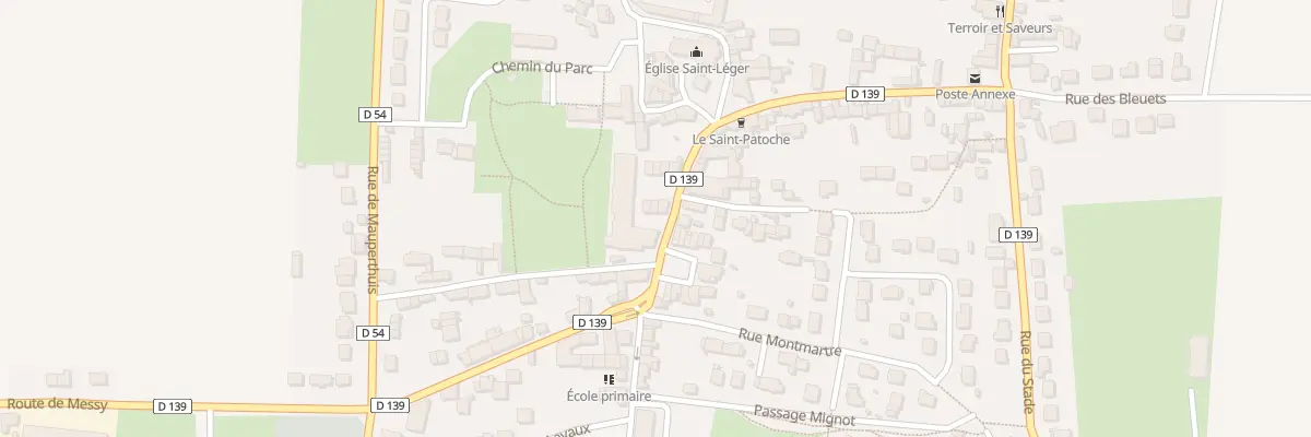 Plan du 3F Rue Vigne Croix à Charny