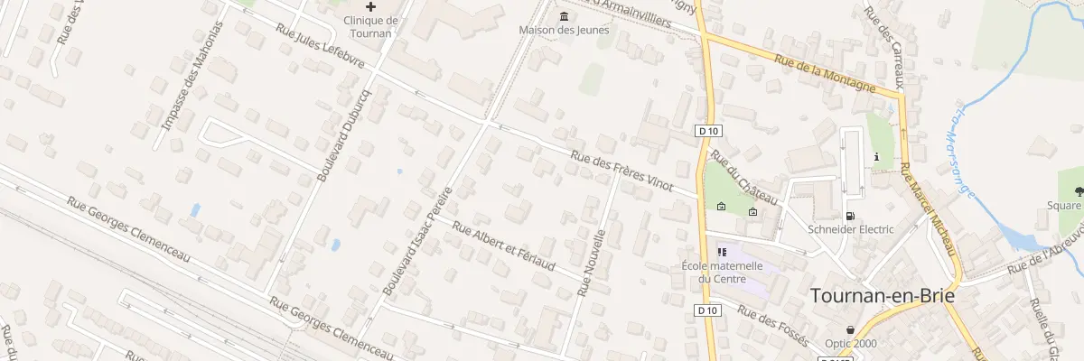 Plan du 13 Rue des Frères Vinot à Tournan-en-Brie