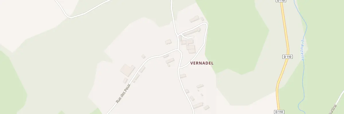 Plan du 5359 Vernadel Sud à Saint-Priest-des-Champs