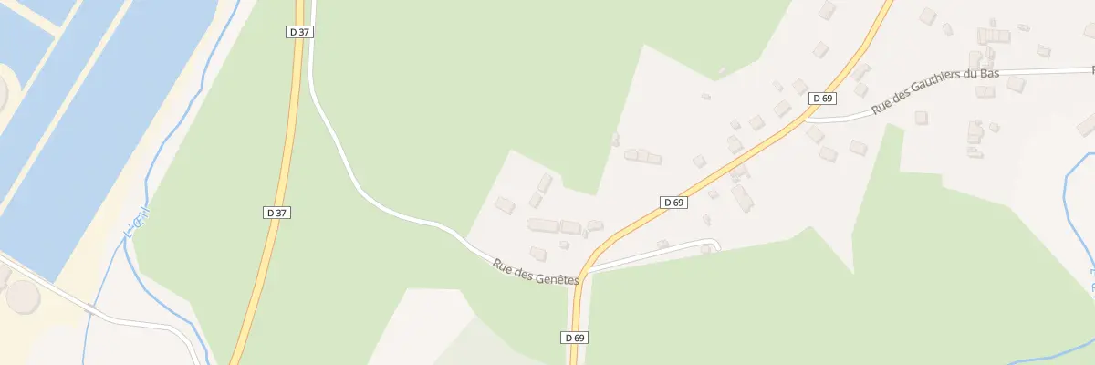 Plan du 10 Rue des Genêtes à Commentry