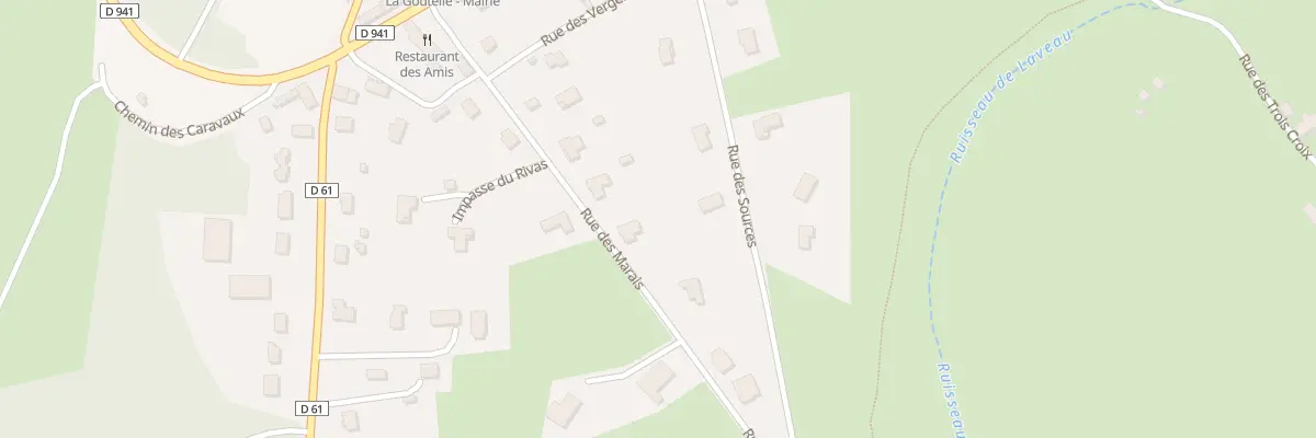 Plan du 9 Rue des Marais à La Goutelle