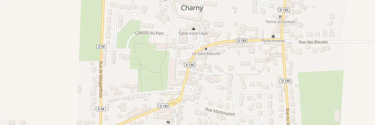 Plan du 3A Rue Vigne Croix à Charny