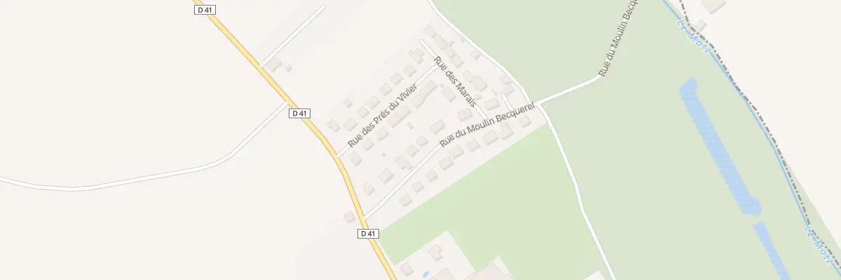 Plan du 105 Rue du Moulin Becquerel à Marquéglise