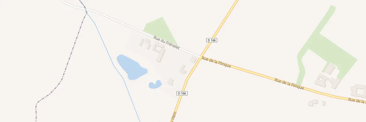 Plan du 110 Rue du Hem à Laventie