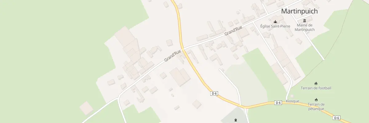 Plan du 52 Gr Grande Rue à Martinpuich