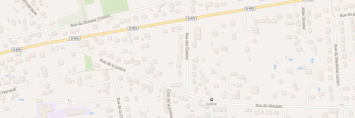 Plan du 845 Rue des Dadots à Amilly