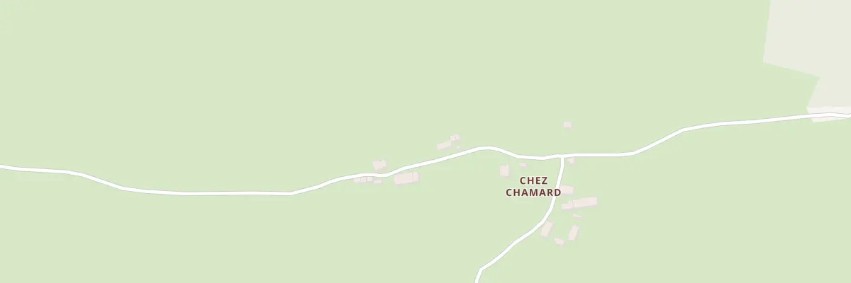 Plan du 3 Chez Chamard à La Crouzille