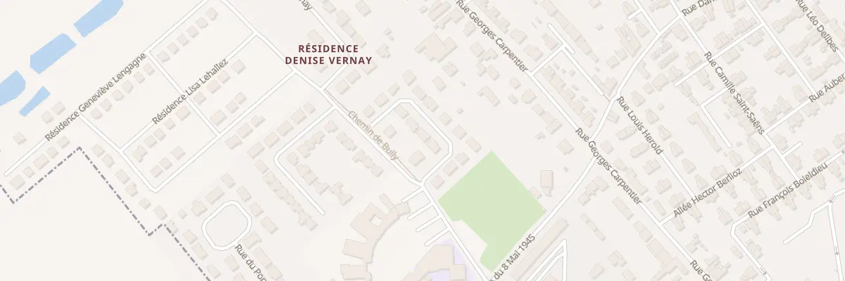 Plan du 6 Rue Alain Fournier à Liévin