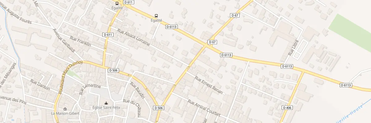 Plan du 53 Rue Alsace Lorraine à Lézignan-Corbières