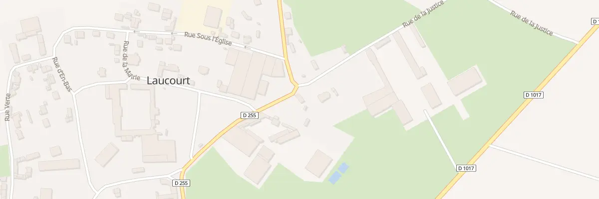 Plan du 6 Le Village à Laucourt