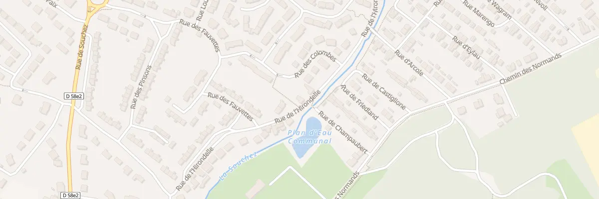 Plan du 31 Rue des Hirondelles à Angres