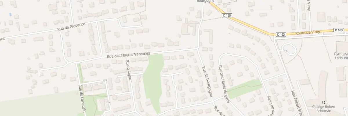 Plan du 748 Rue des Hautes Varennes à Amilly