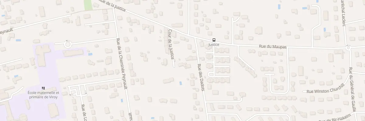Plan du 675A Rue des Dadots à Amilly