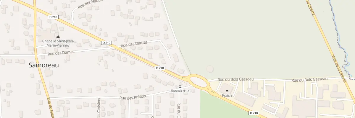Plan du 33 Rue Royale à Samoreau