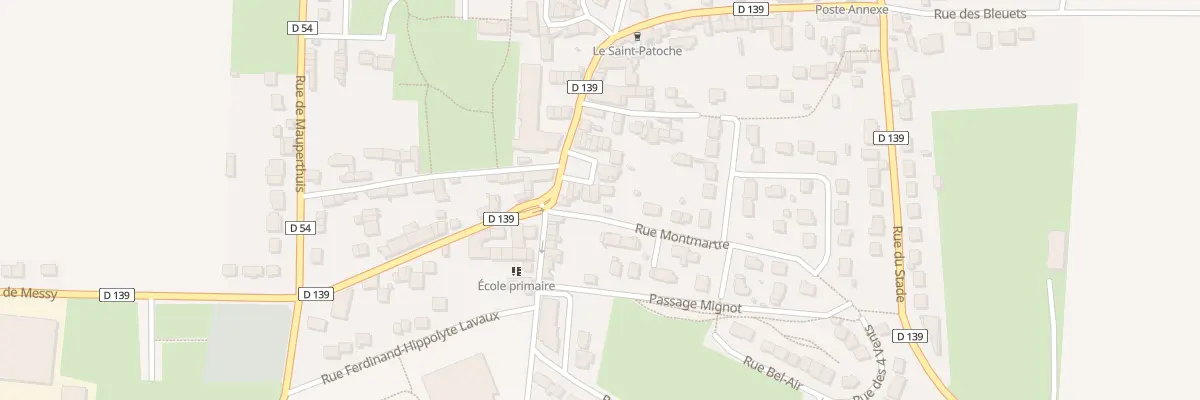 Plan du 8 Rue Vigne Croix à Charny
