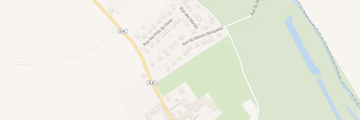 Plan du 96 Rue du Moulin Becquerel à Marquéglise