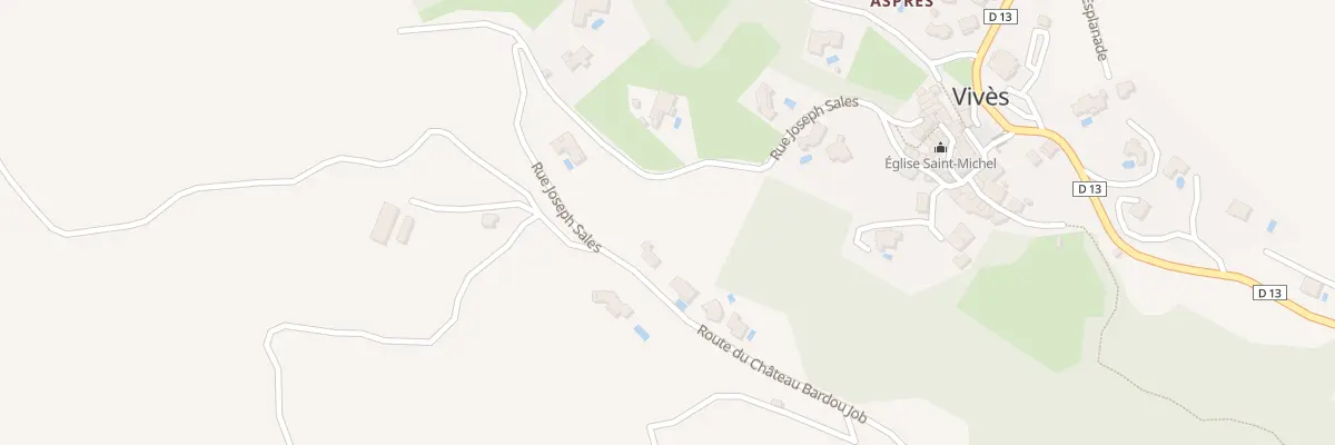 Plan du 9001 Sarrat de la Trille à Villemolaque