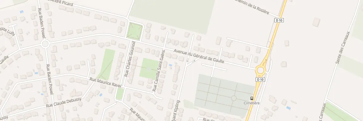 Plan du 78 Av du Gen de Gaulle à Tournan-en-Brie
