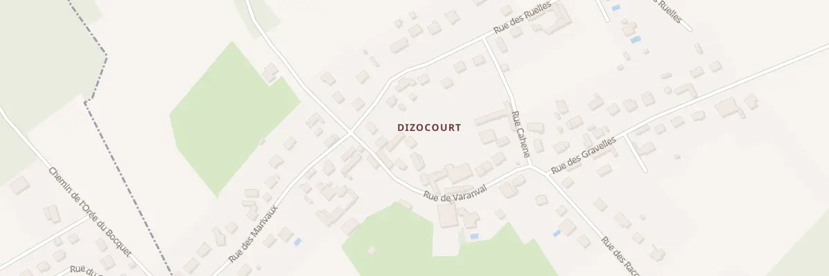 Plan du 206 Rue de Varanval à Jaux