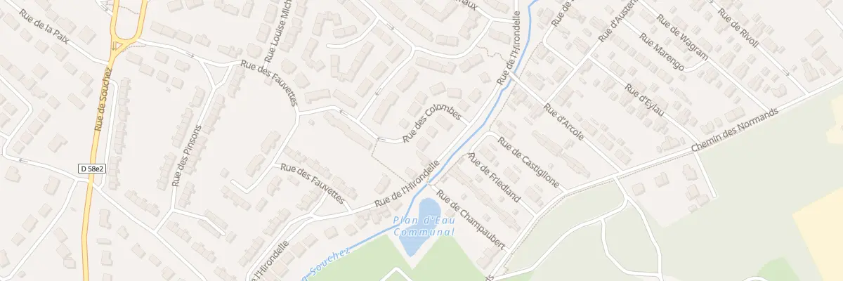 Plan du 12 Rue des Colombes à Angres