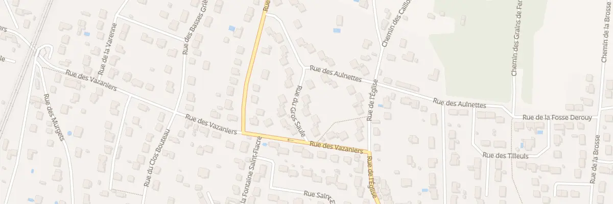 Plan du 8 Rue du Gros Saule à Vulaines-sur-Seine