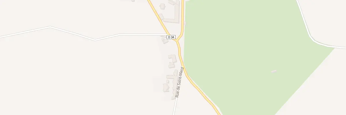 Plan du 1 Rue du Moulin à Goyencourt