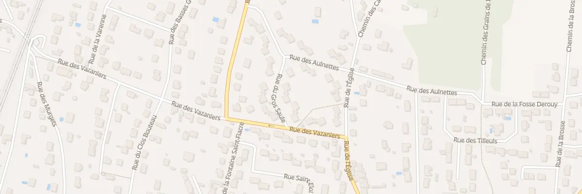 Plan du 6 Rue du Gros Saule à Vulaines-sur-Seine