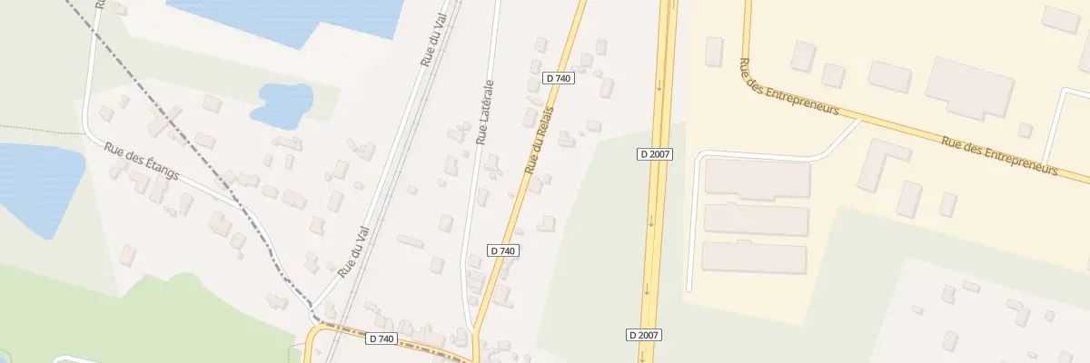 Plan du 76 Rue du Relais à Fontenay-sur-Loing