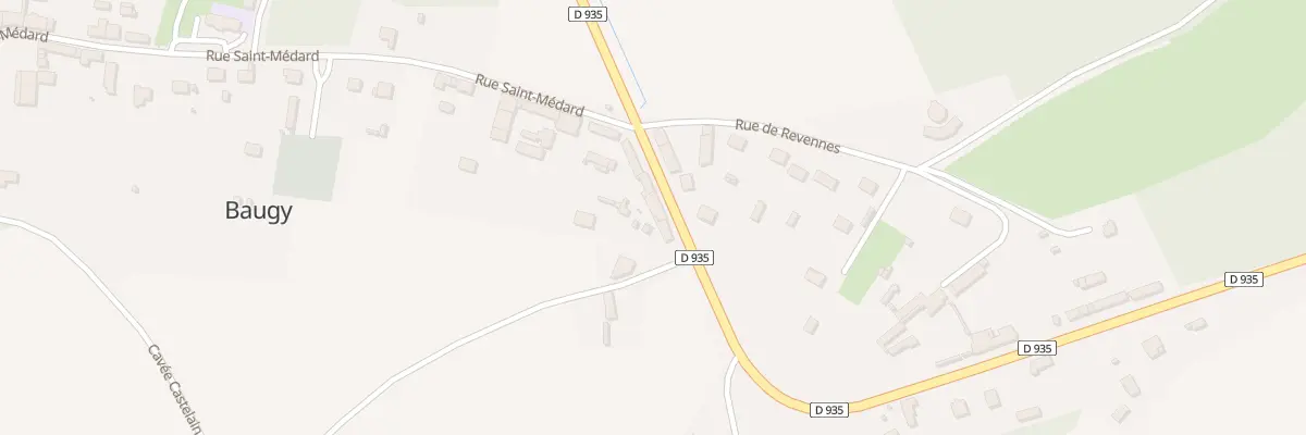 Plan du 5B Rue de Compiègne à Baugy