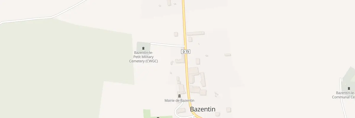 Plan du 12 Rue Lamarck à Bazentin