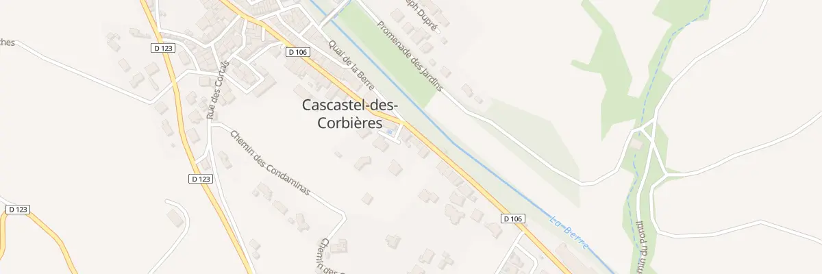 Plan du 1 Clos de l’Acacia à Cascastel-des-Corbières
