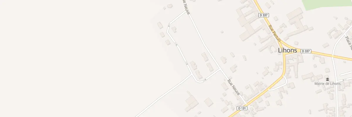 Plan du 13 Rue Marcel Froissart à Lihons