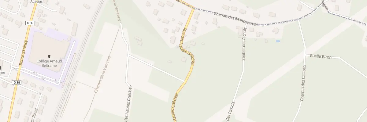 Plan du 17 Rue des Hautes Grieches à Vulaines-sur-Seine