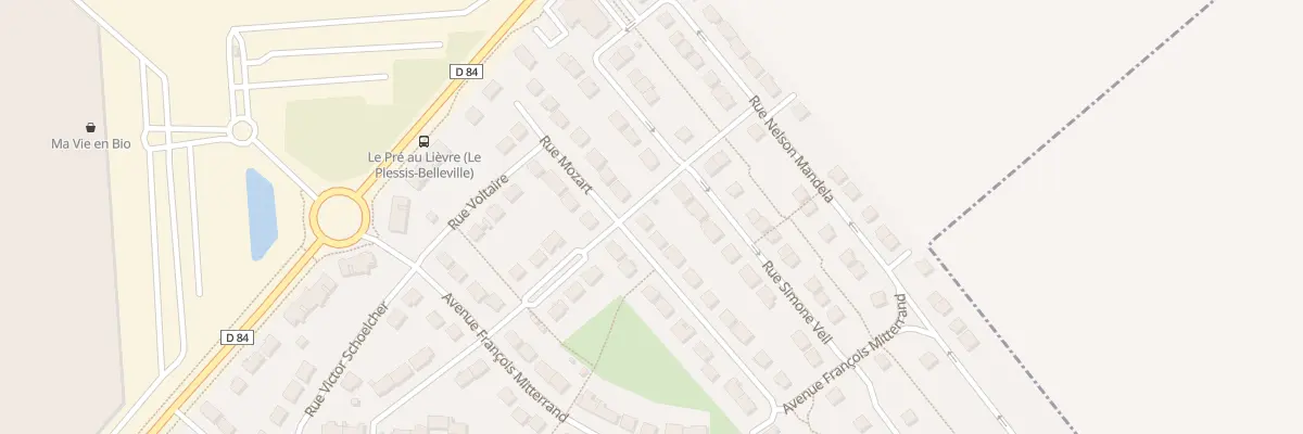 Plan du 50 Rue Pierre Mendès France au Plessis-Belleville