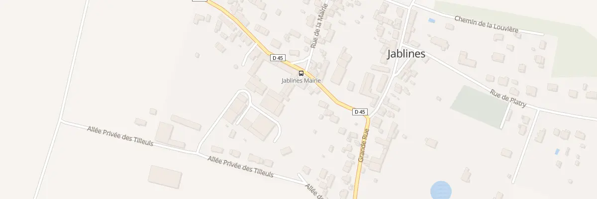 Plan du 21 Gr Grande Rue à Jablines