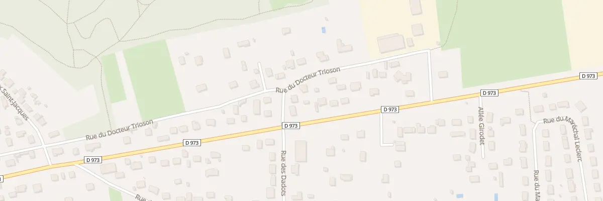 Plan du 988 Rue des Dadots à Amilly