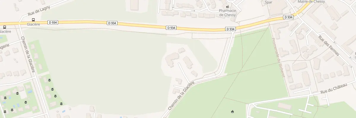 Plan du 5 Pas du Vieux Chene à Chessy
