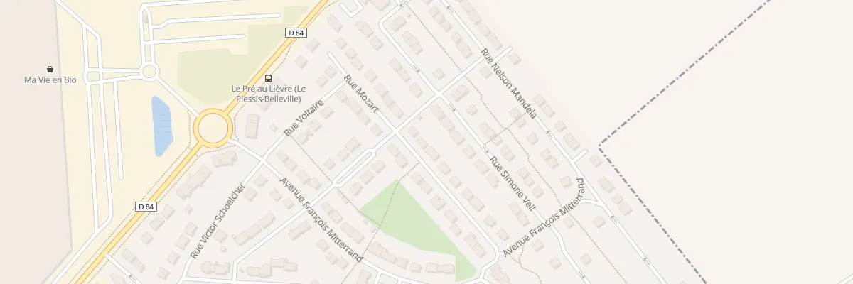 Plan du 48 Rue Pierre Mendès France au Plessis-Belleville