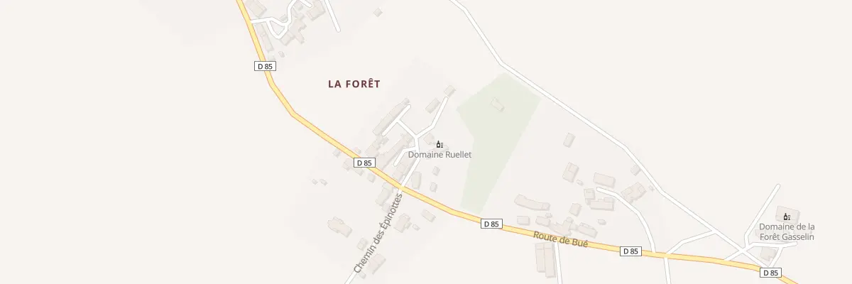 Plan du 8 Che de la Raviere à Menetou-Râtel