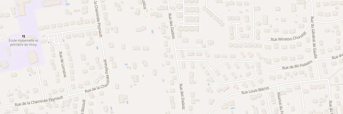 Plan du 541 Rue des Dadots à Amilly