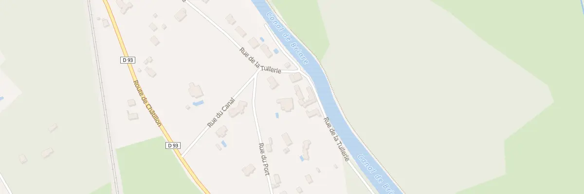 Plan du 244 Rue du Port à Amilly