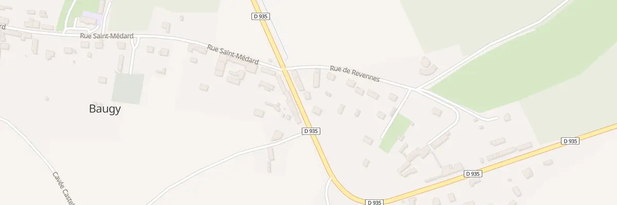 Plan du 6 Rue de Compiègne à Baugy
