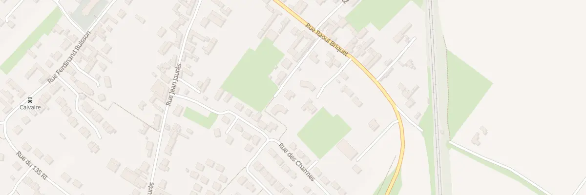 Plan du 16B Rue Raoul Briquet à Agny