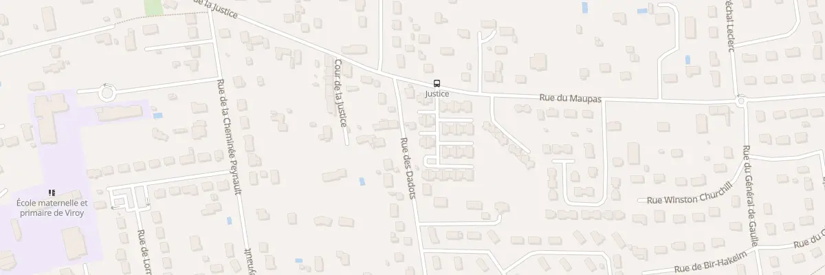 Plan du 638 Rue des Dadots à Amilly