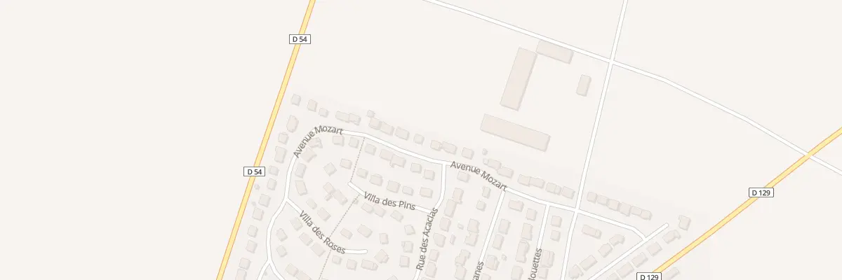 Plan du 43 Av Mozart à Charny