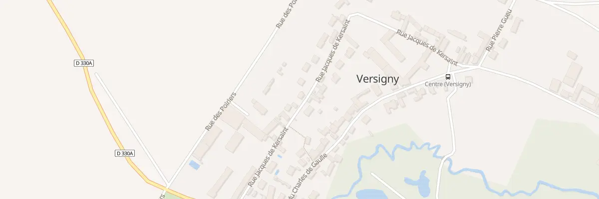 Plan du 185 Rue Jacques de Kersaint à Versigny