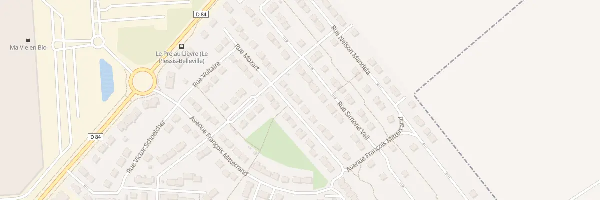 Plan du 46 Rue Pierre Mendès France au Plessis-Belleville