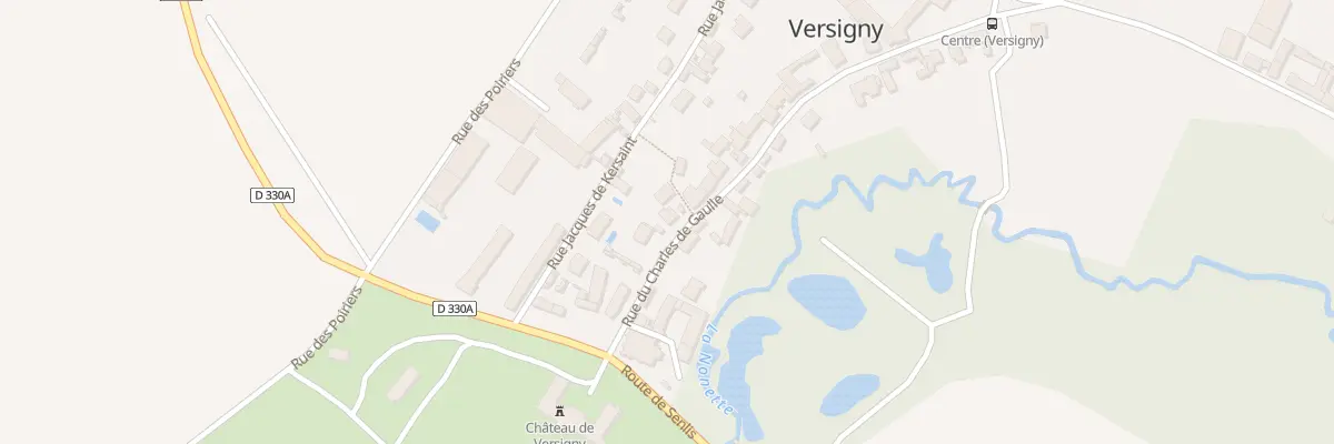 Plan du 57 Rue Charles de Gaulle à Versigny