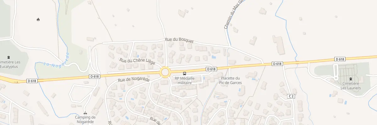 Plan du 51 Av d’Espagne à Céret