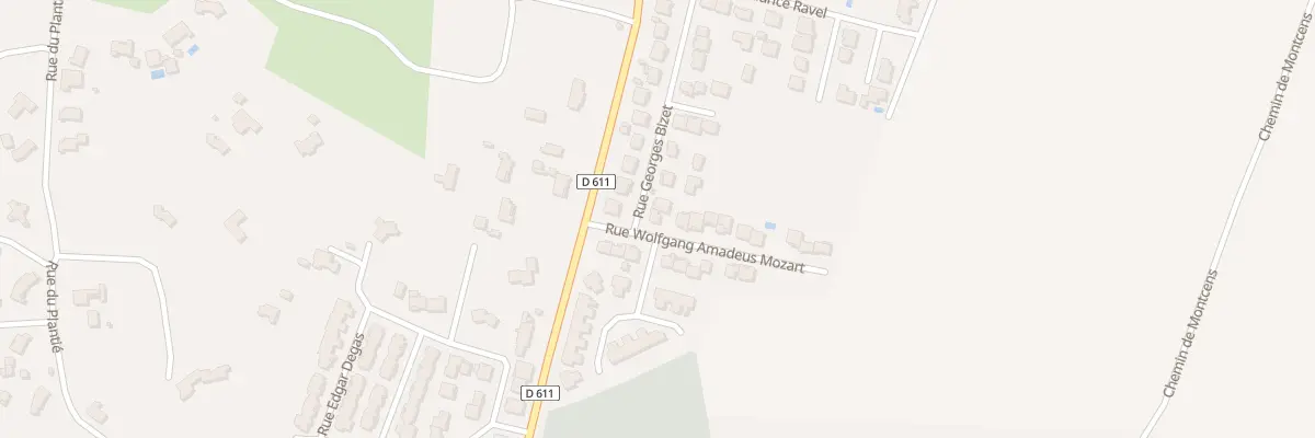 Plan du 2 Rue Georges Bizet à Lézignan-Corbières